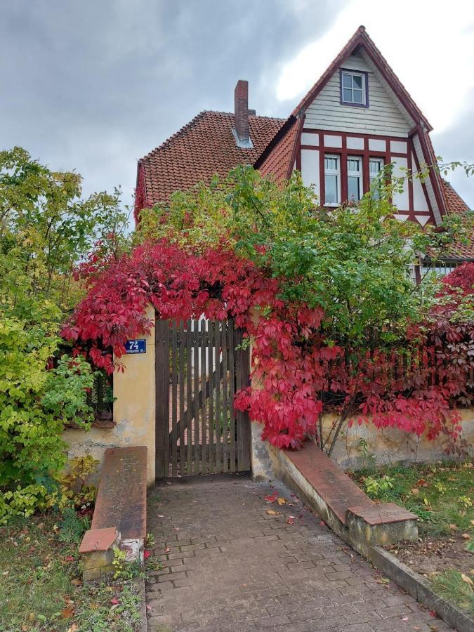 Stilvolles Ferienhaus Artdeco Wernigerode Εξωτερικό φωτογραφία
